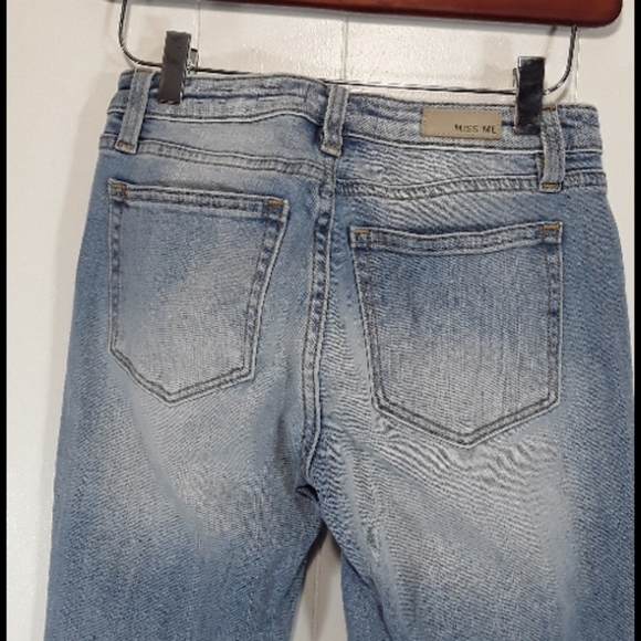 Miss me stud embellished distressed skinny jeans size 25 - Picture 8 of 8